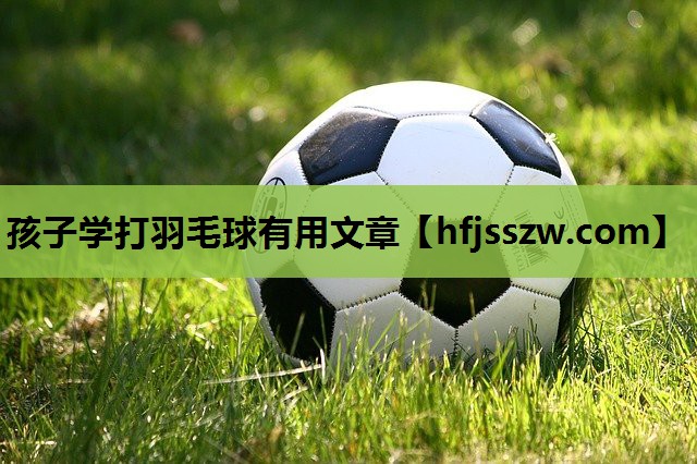 孩子学打羽毛球有用文章