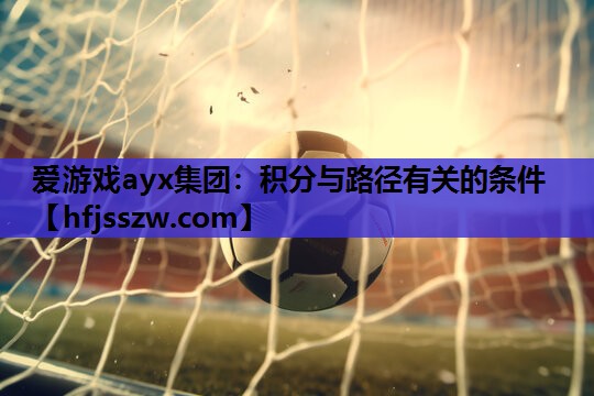 爱游戏ayx集团：积分与路径有关的条件